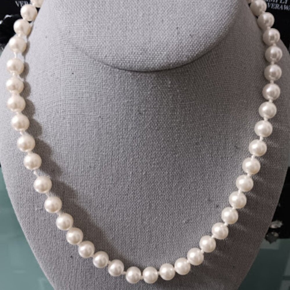 NAPIER Romantic + Timeless Strand of Ivory Pearls Necklace**NEW! - Picture 5 of 6